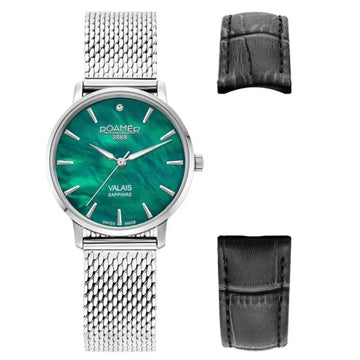 Γυναικείο ρολόι Roamer Valais Ladies Box Set 989847-41-70-05.